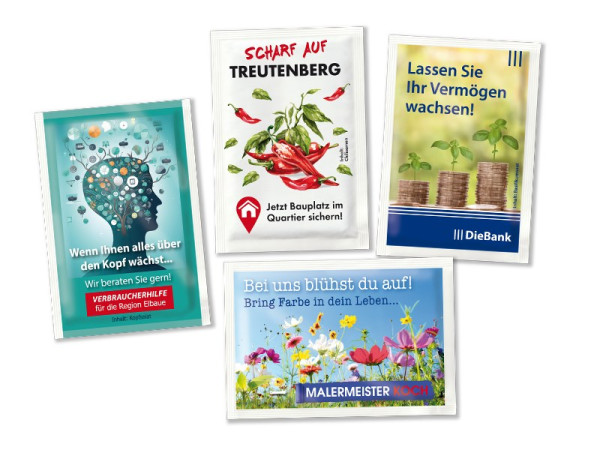 Samentüten promo seed packs M - Saat nach Wahl