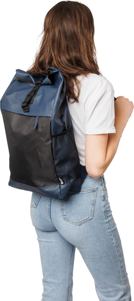 Roll-Top-Rucksack Yani | Recycelt | Wasserabweisend
