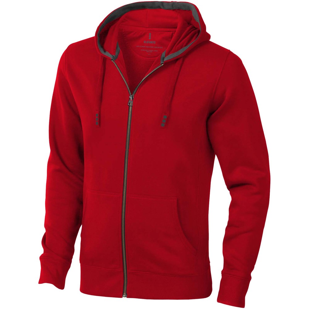 Arora 300 g/m² Kapuzensweatjacke Unisex - Rot