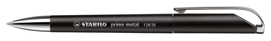 STABILO prime metal Kugelschreiber, schwarz