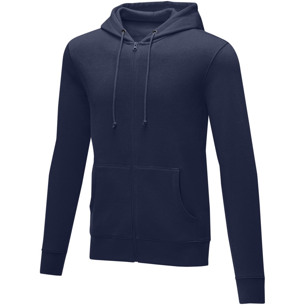 Charon 240 g/m² Herren Kapuzenpullover mit Reißverschluss - Navy