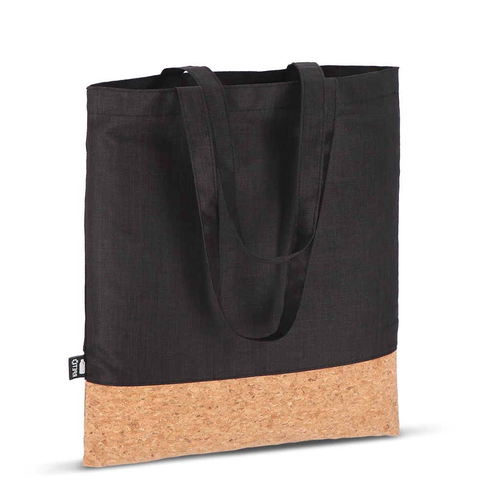 Tragetasche R-PET &amp; Kork 35 x 40cm