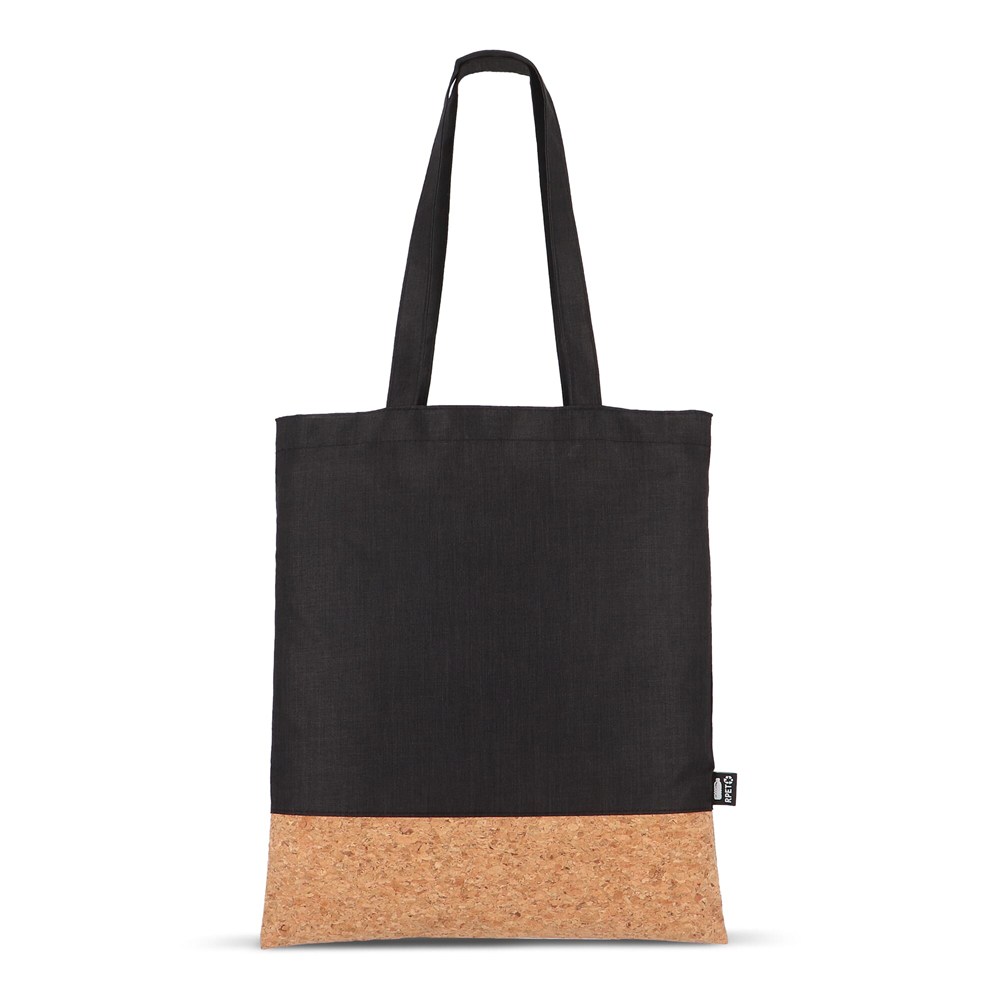 Tragetasche R-PET &amp; Kork 35 x 40cm