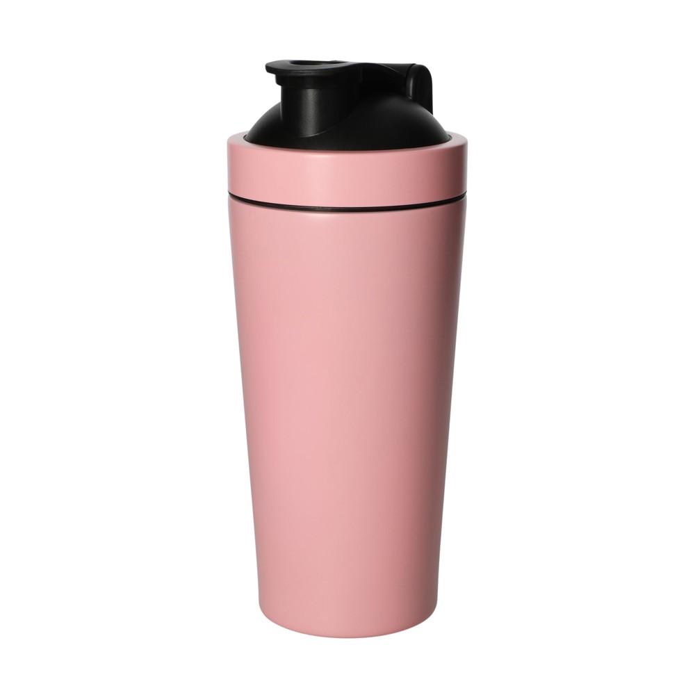 Edelstahl-Shaker "Core" - rosa