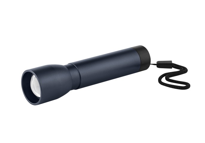 Metmaxx® Taschenlampe "MetalRecharge Evo" blau