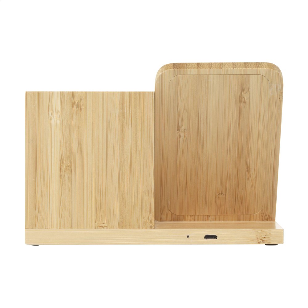 Bamboo Boss 15W Ladestation/Stifthalter