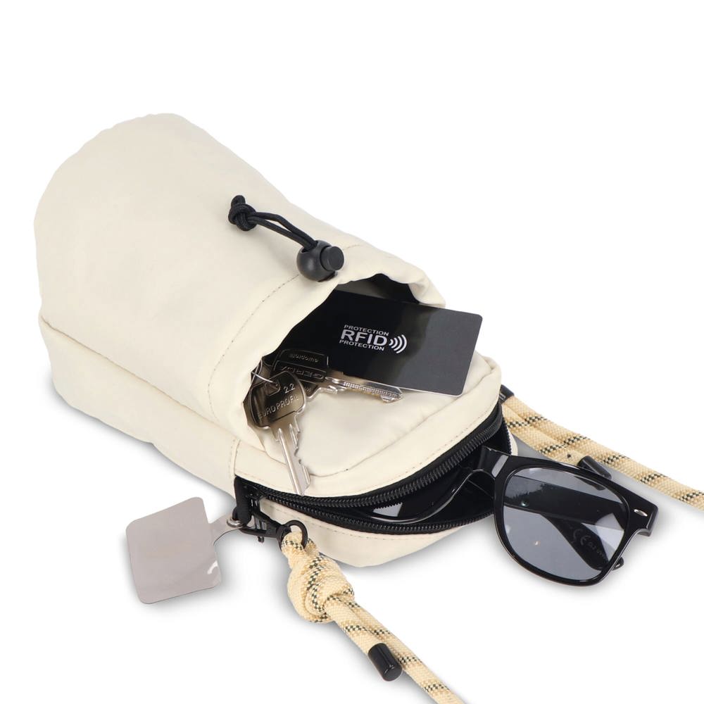 Crossbody Flaschenhalter-Tasche mit Paracord-Gurt