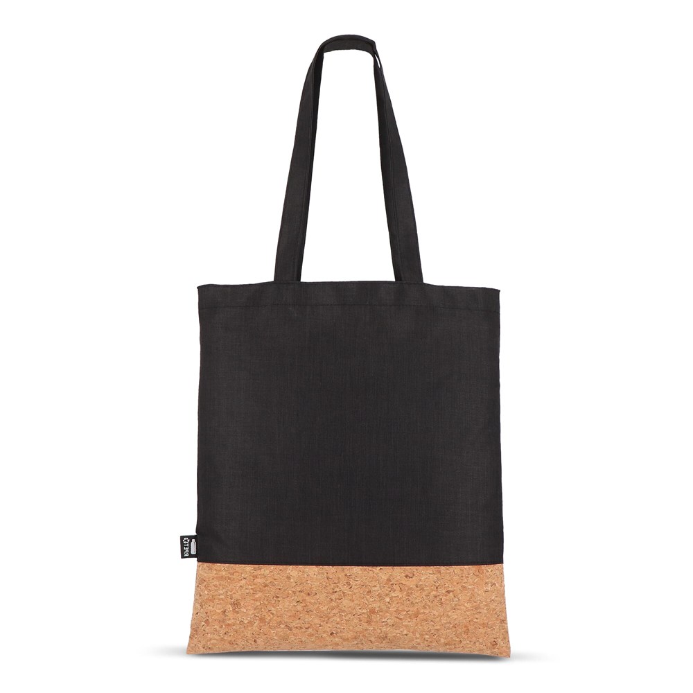 Tragetasche R-PET &amp; Kork 35 x 40cm