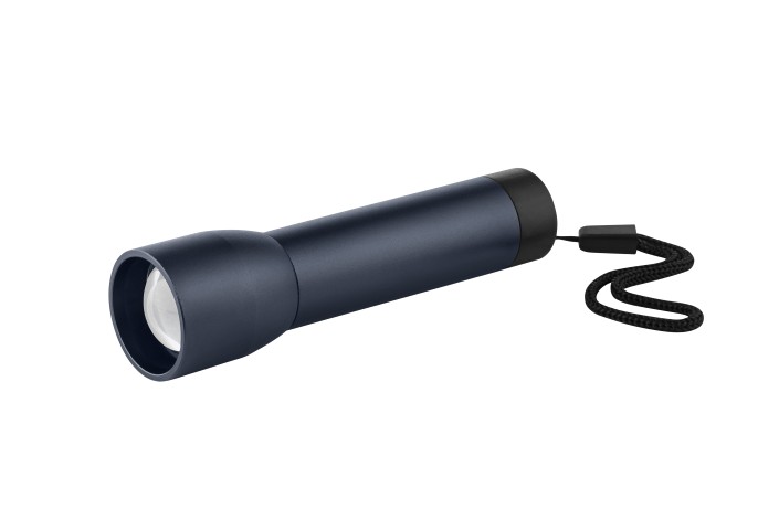 Metmaxx® Taschenlampe "MetalRecharge Evo" blau